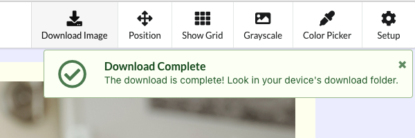 Download complete